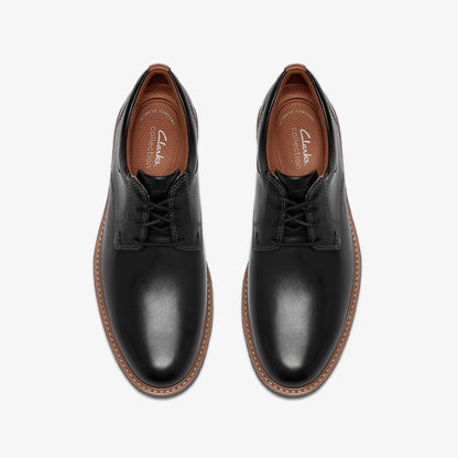 Baystone Plain Black Leather - US 7549