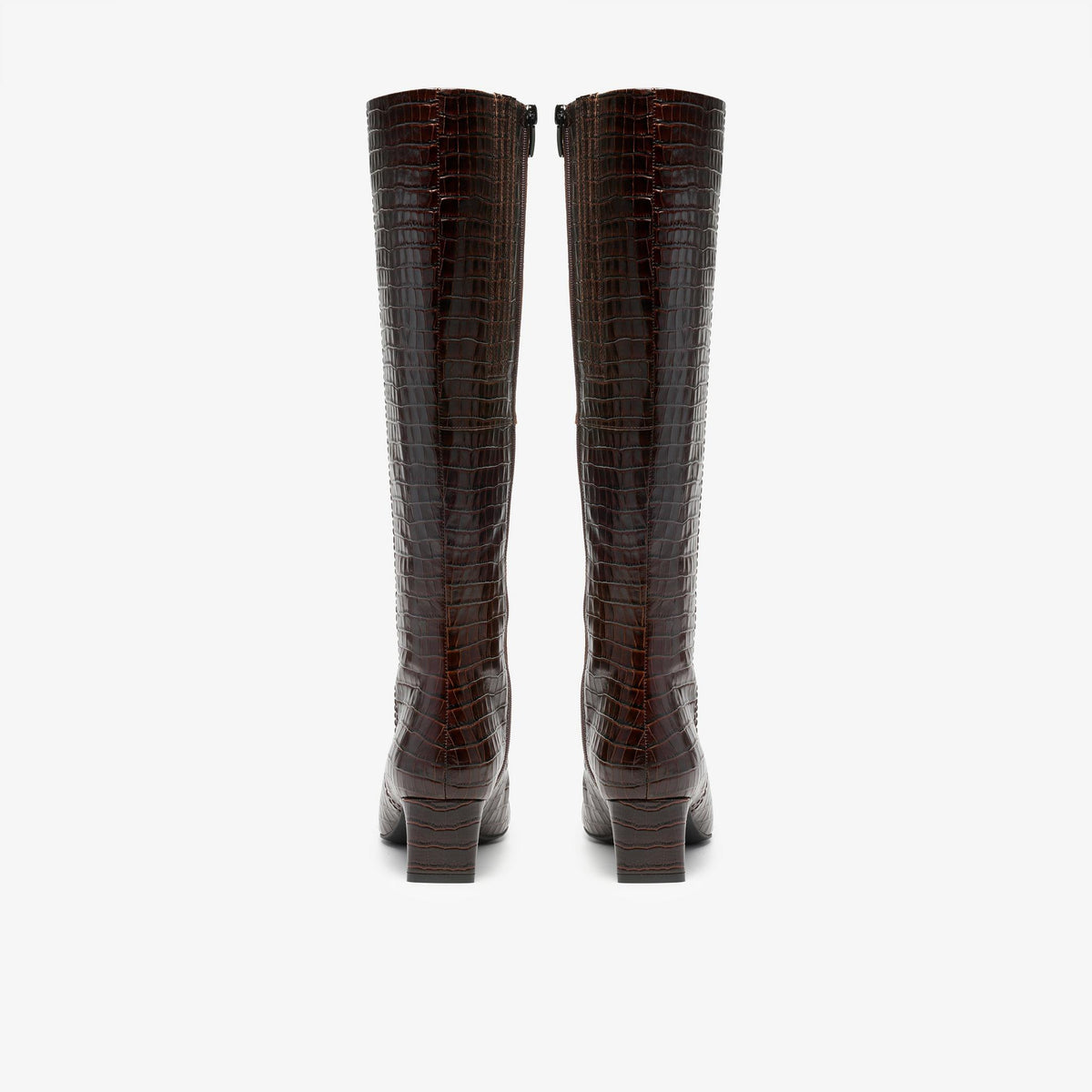 Edina Tall Brown Leather - US 7807