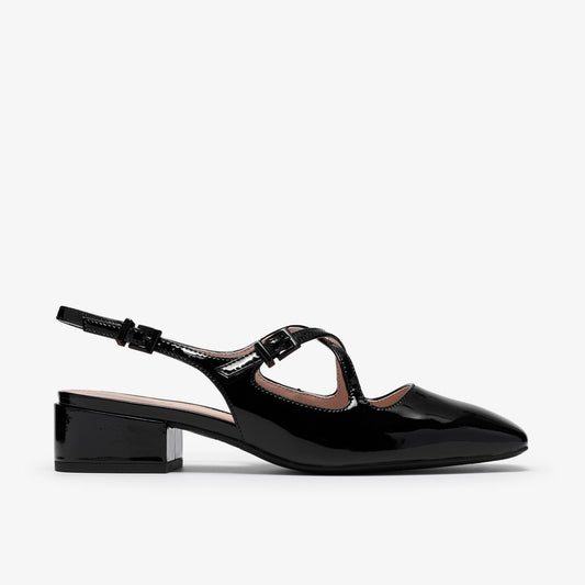 Crista Edge Black Patent - US 6762