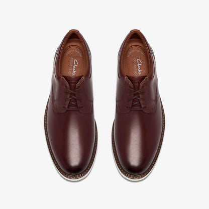 Baystone Plain Dark Tan Leather - US 1715