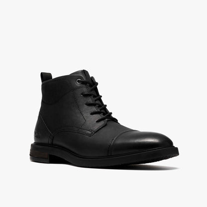 Jaxen Cap Boot Black Leather - US 6659
