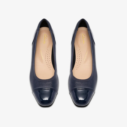 Krystine May Navy Leather - US 5151