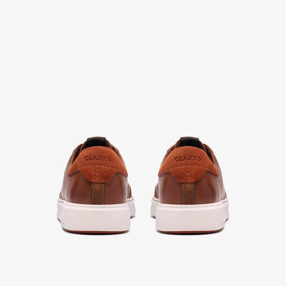 Code Tie Dark Tan Leather - US 2988