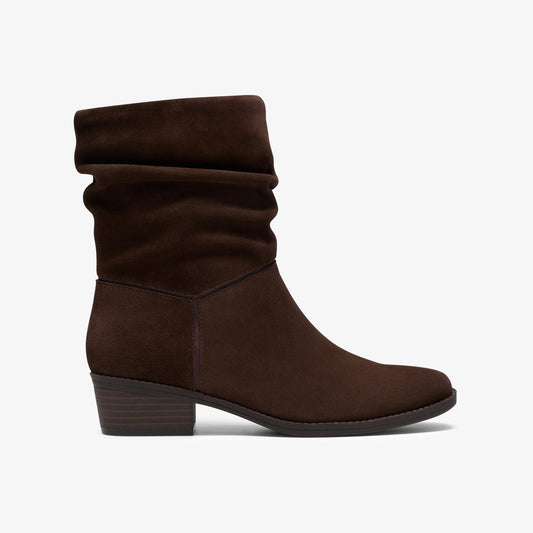Danyelle Ruby Dark Brown Suede - US 5028
