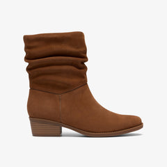 Dark Tan Suede