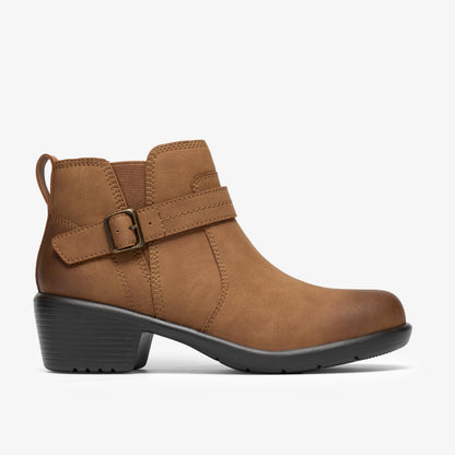 Kynnzie Rise Dark Tan Leather - US 5346