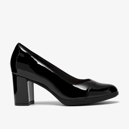 Bayla Rae Black Patent - US 4572
