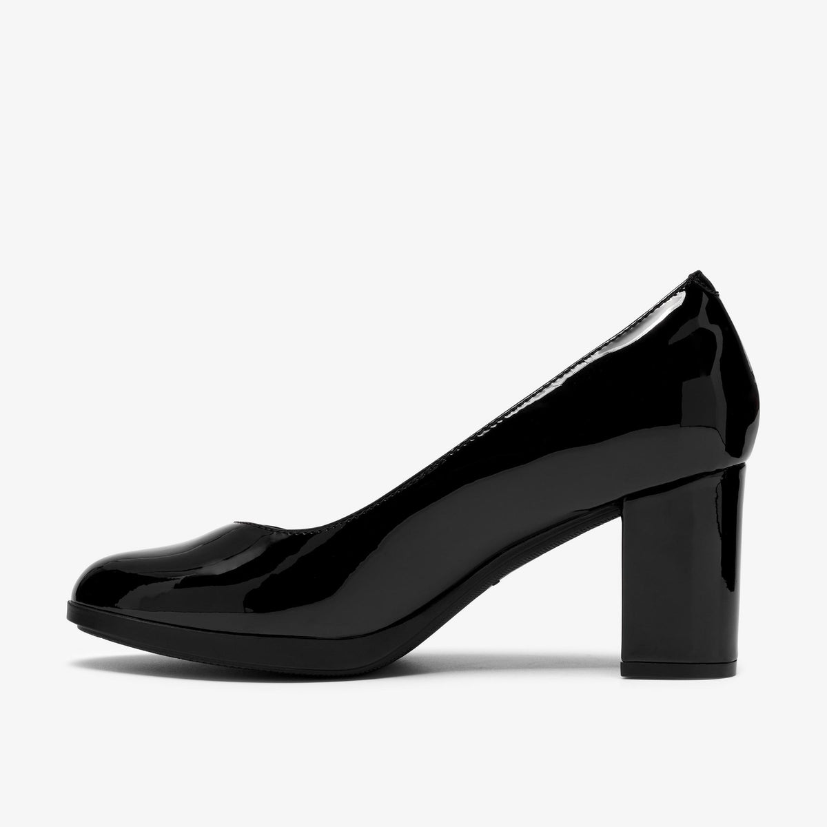 Bayla Rae Black Patent - US 4572