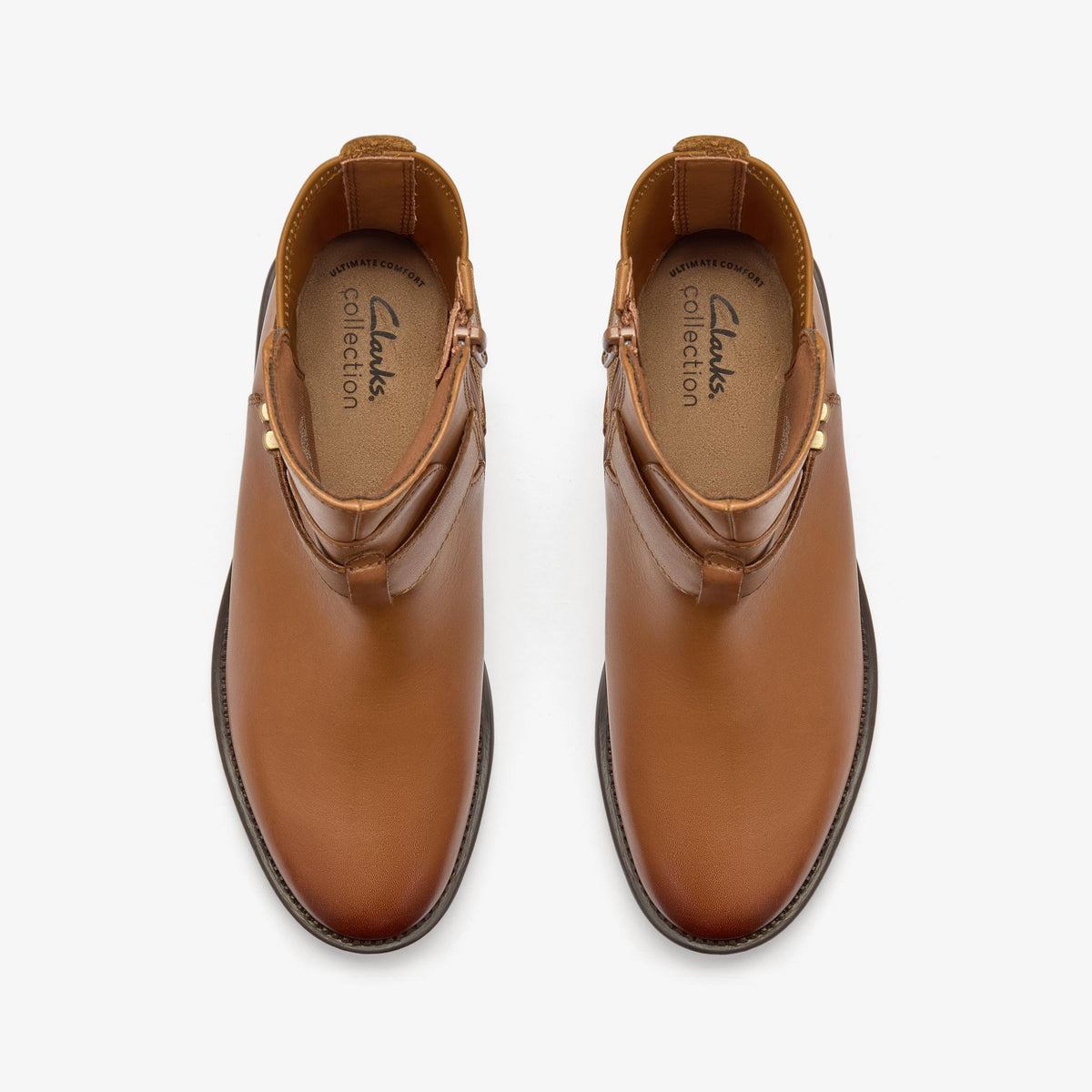 Maye Beth Dark Tan Leather - US 3086