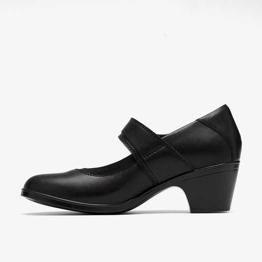 Emily 2 Jaynie Black Leather - US 7225